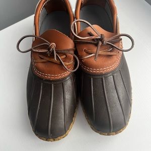 LL Bean Duck Boots Low 9